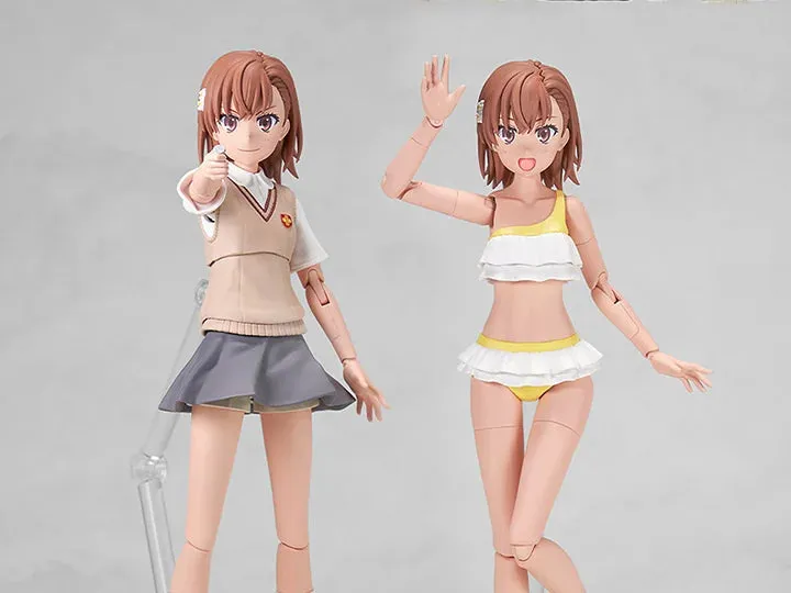 A Certain Scientific Railgun T Kadokawa Plastic Model Series Mikoto Misaka (DX Ver.) Model Kit