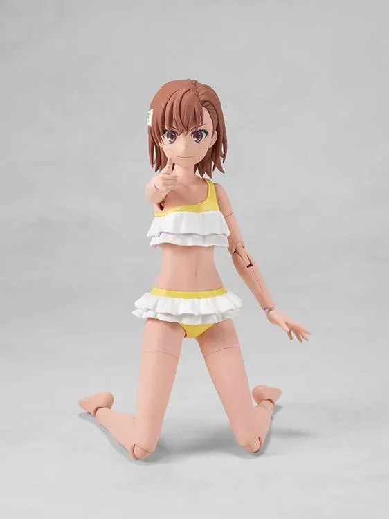 A Certain Scientific Railgun T Kadokawa Plastic Model Series Mikoto Misaka (DX Ver.) Model Kit