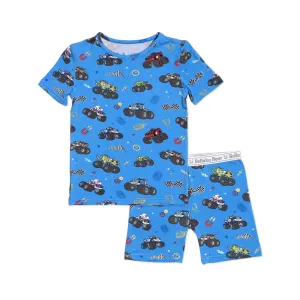 Bellabu Bear 2 piece Short Sleeve w/ Shorts PJ Set - Blaze and the Monster Machines