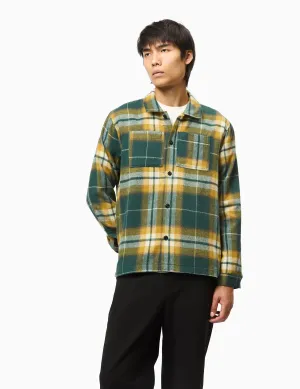 Bhode Overshirt (Plaid) - Green