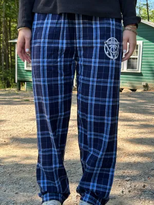 Blue Flannel Pajama Pants