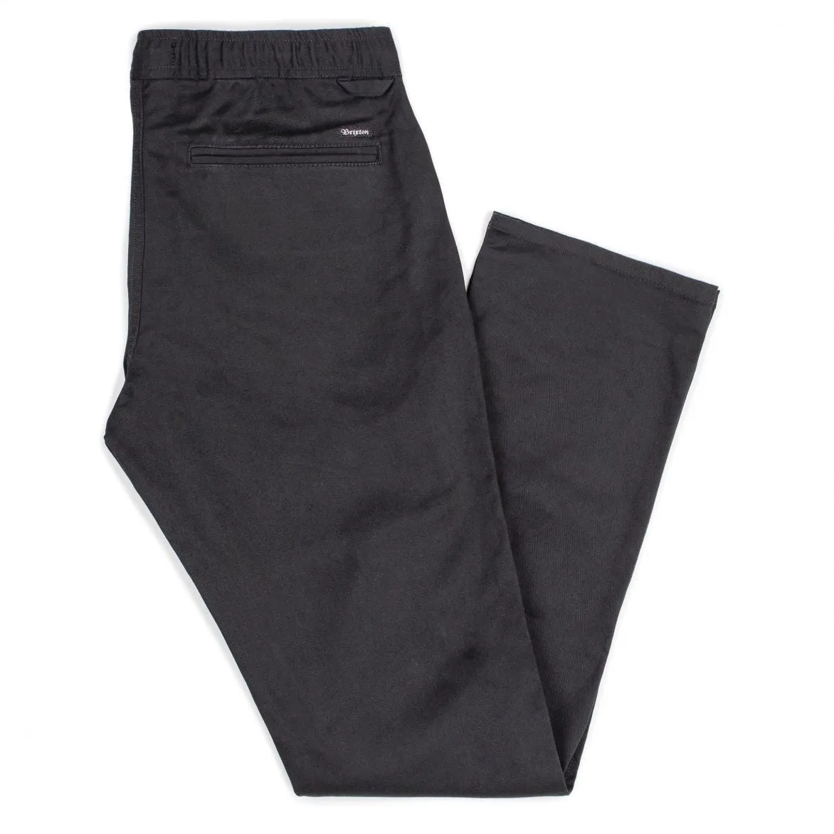 Brixton - Reserve Standard Fit Drawstring Men's Pants, Black