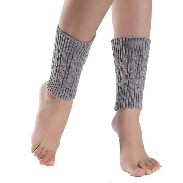 Chamsgend Newly Design Women's Knit Short Leg Warmers Boot Cuffs Oct22 Drop Shipping