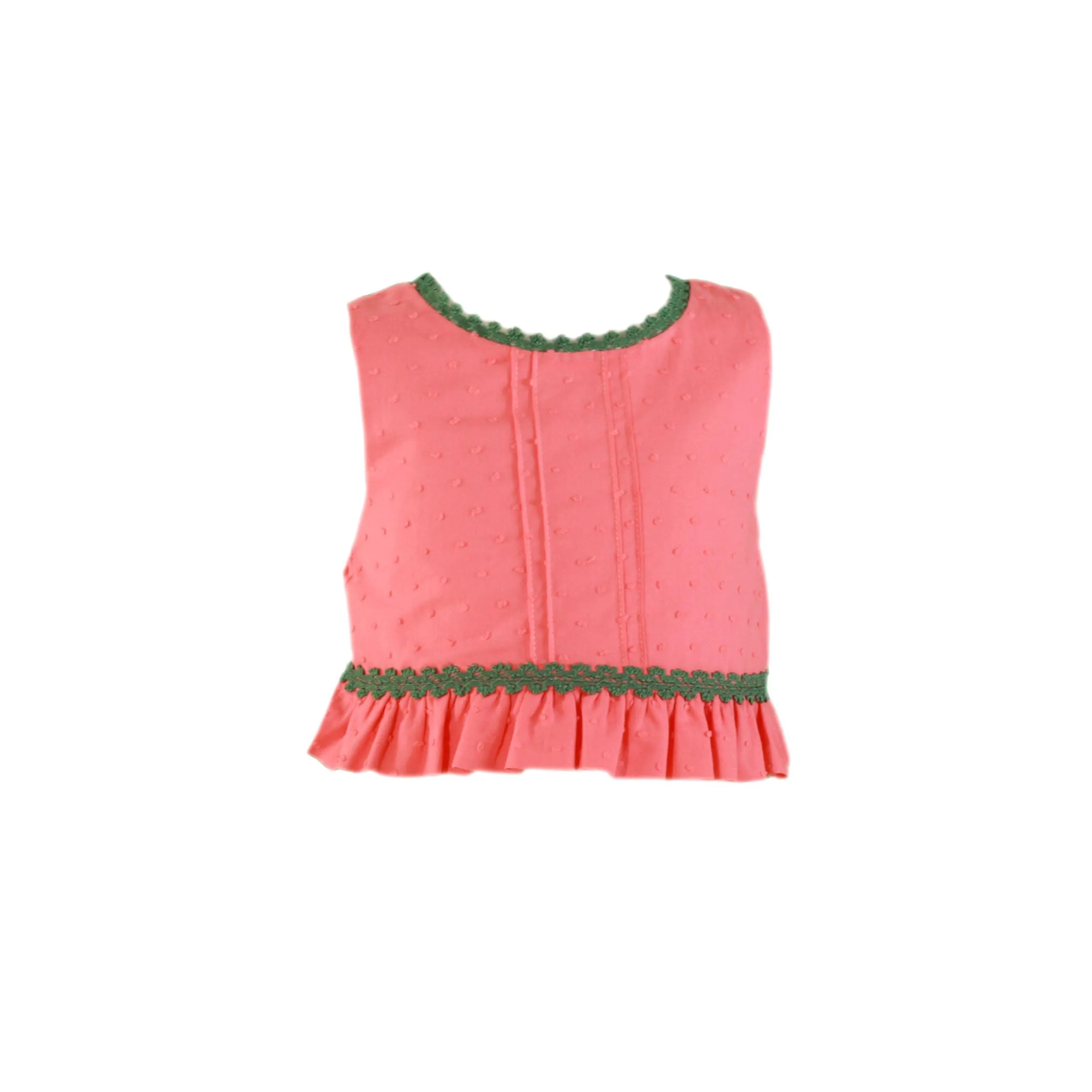 CLEARANCE SALE - Miranda SS24 - Girls Coral Floral Print Shorts & Top Set 614-2-3