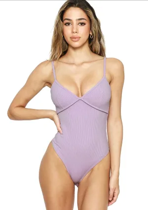 Everyday Vibe Bodysuit in Orchid