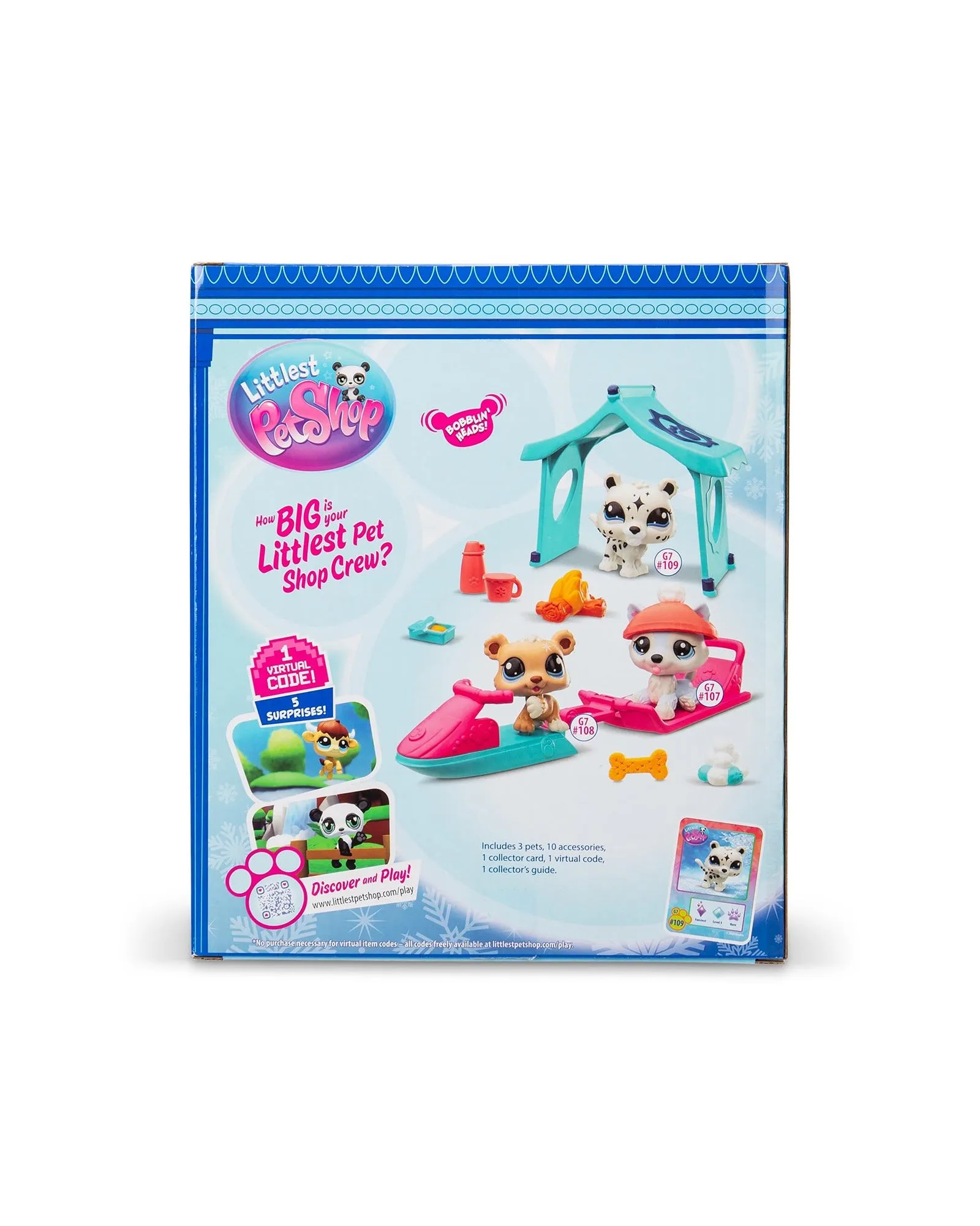 Littlest Pet Shop Snowy Day Play Pack S2