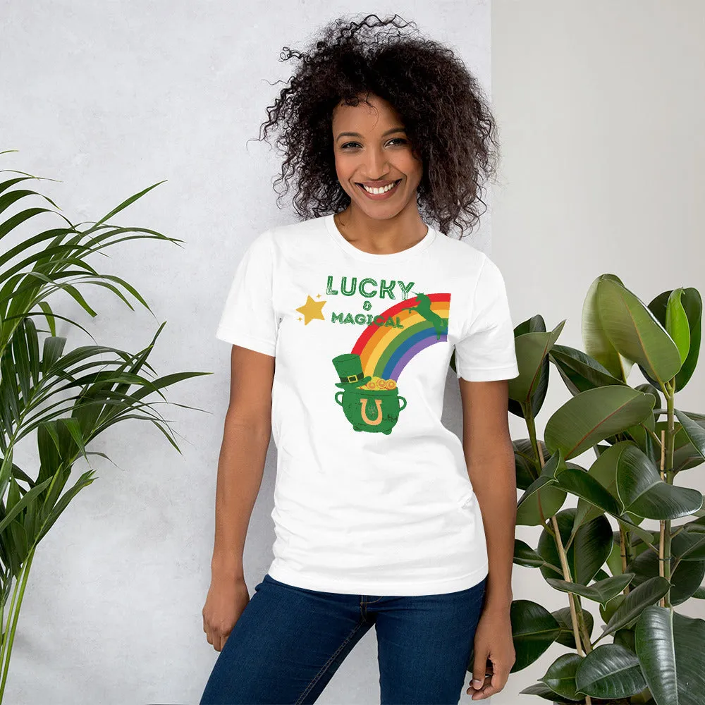 Lucky and Magical Saint Patrick Day Unisex t-shirt