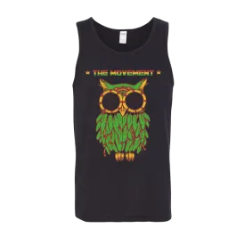 Men's Rasta Owl Tank