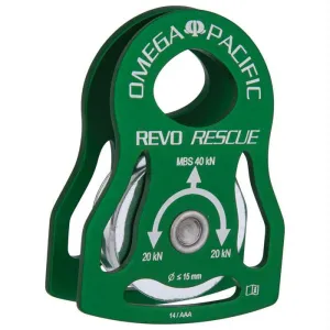 Omega Revo Rescue Pulley Grn