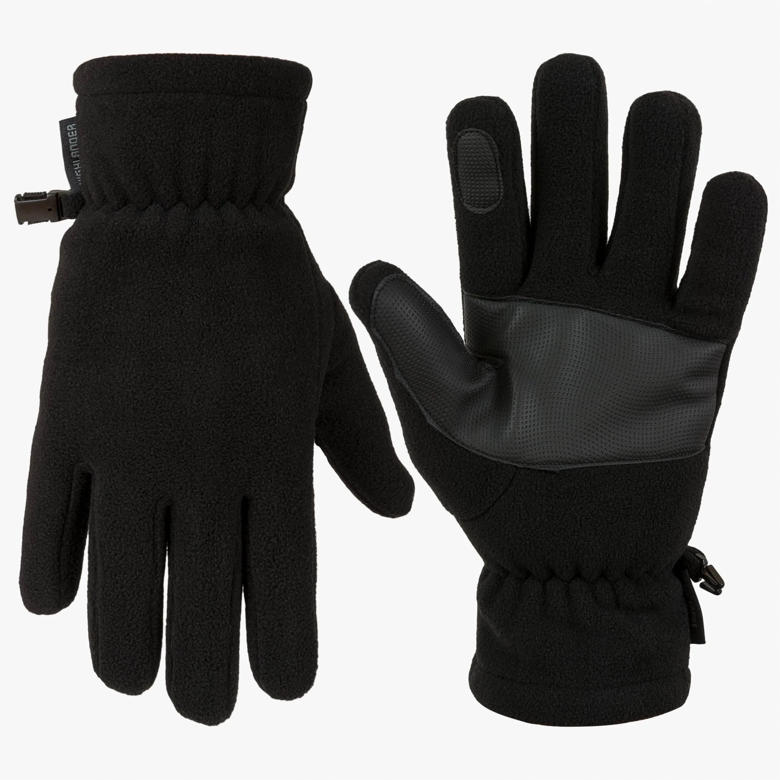 Polar Fleece Gloves/Palm Grip