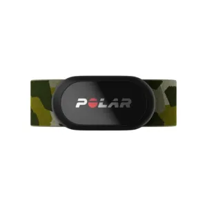 Enhanced POLAR H10 Heart Rate Monitor with Forest Camo Design - Premium Fitness Tracker and Training Sensor