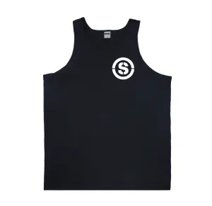 "S" Logo Tank (Black)