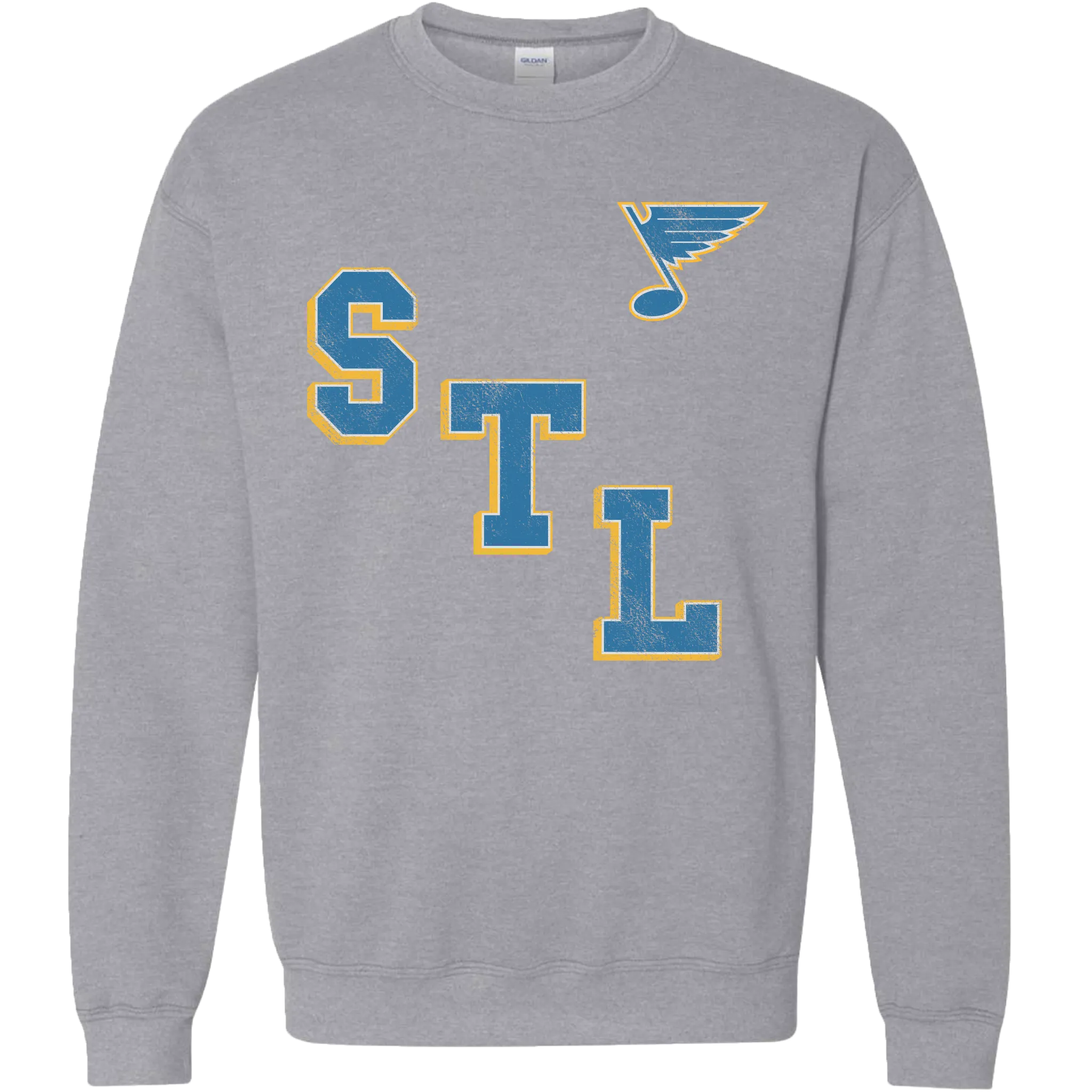 Series Six STL Diagonal Crew Sweatshirt