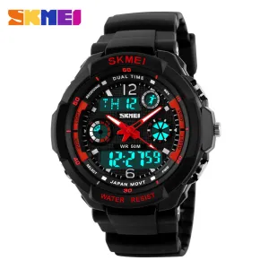 Skmei Brand 0931 Outdoor Dress Military Watch Relogio Digital Analog Quartz Watches Led Waterproof Clock Men Casual Wristwatch