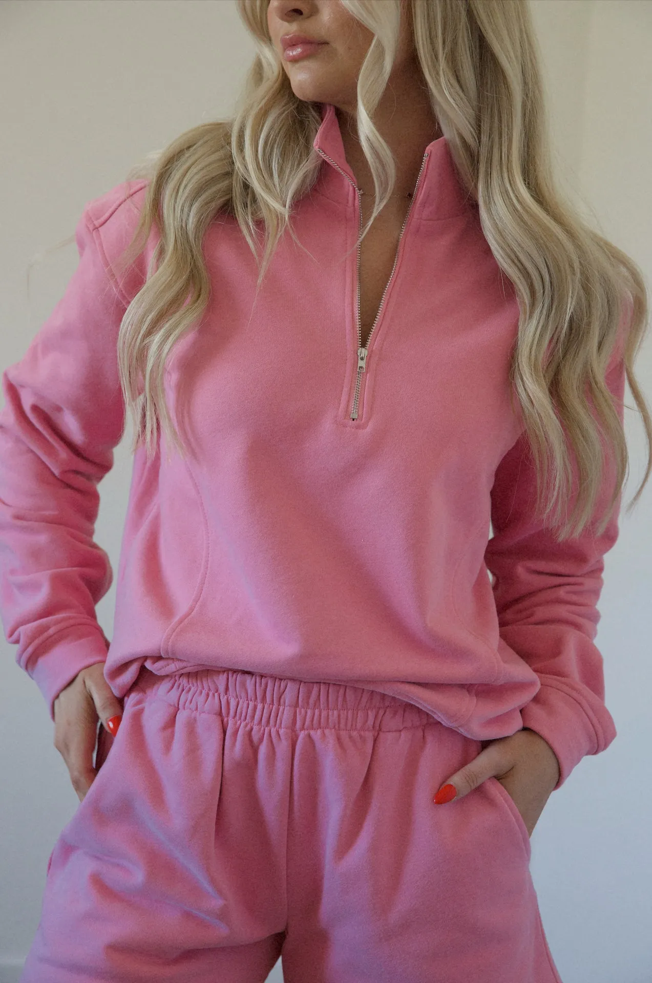 Sweatshirt and Shorts Set